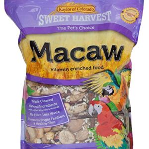 Sweet harvest macaw bird food